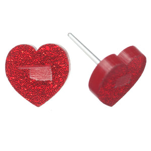 Love Oklahoma Studs Hypoallergenic Earrings for Sensitive Ears Made with Plastic Posts