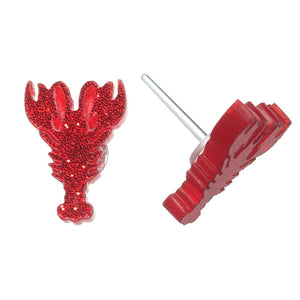 Lobster Studs Hypoallergenic Earrings for Sensitive Ears Made with Plastic Posts