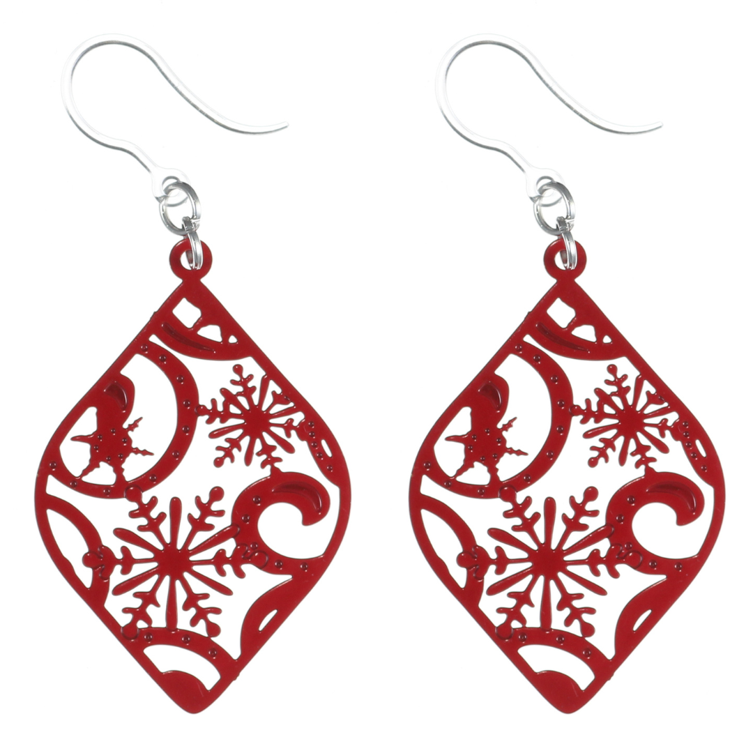 Hypoallergenic online christmas earrings