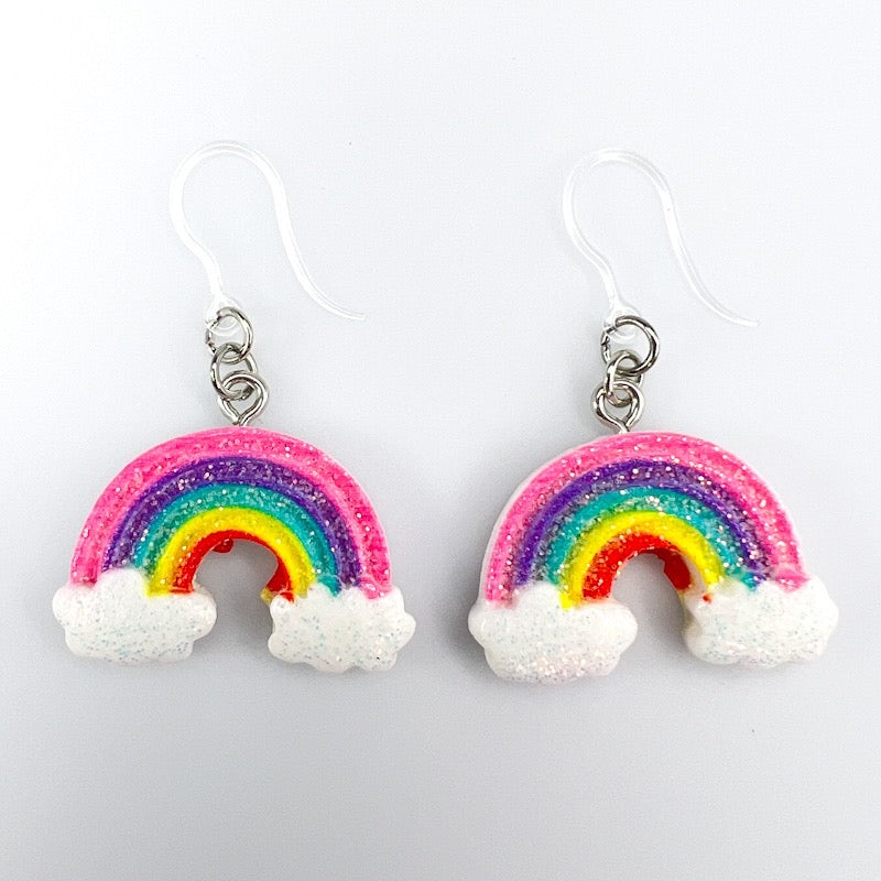 Party Dangles Hypoallergenic Earrings for Sensitive Ears Made with Plastic Posts