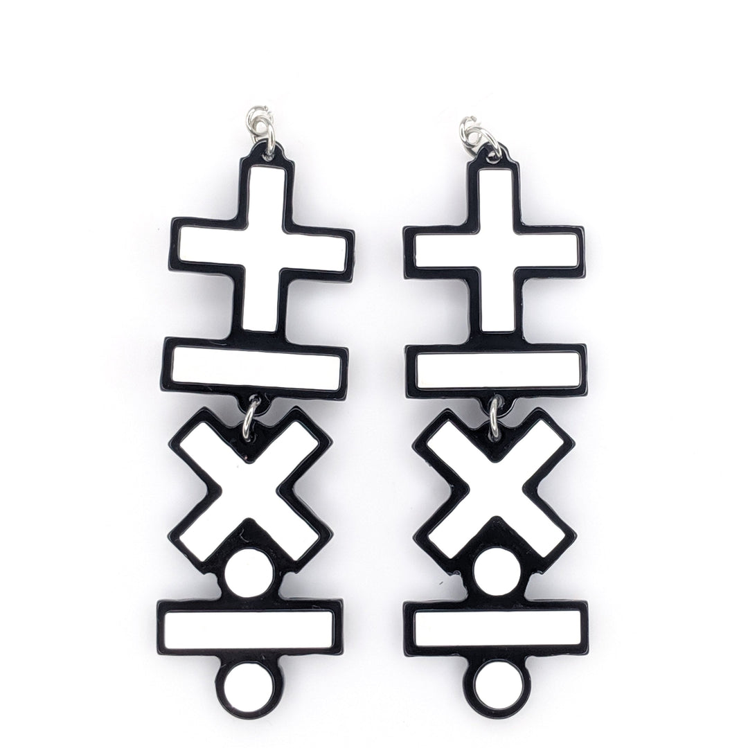 Math Earrings: Equation Elegance for Your Lobes! 🧮✨