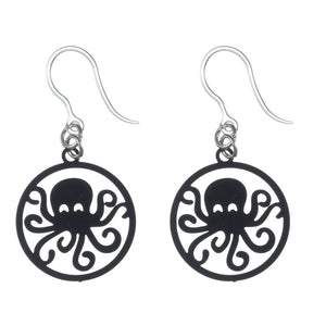 Octopus Ornament Dangles Hypoallergenic Earrings for Sensitive Ears Made with Plastic Posts
