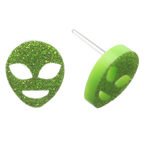 Alien Studs Hypoallergenic Earrings for Sensitive Ears Made with Plastic Posts