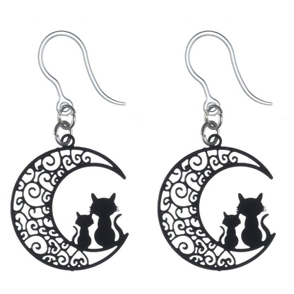 Moon Cats Dangles
