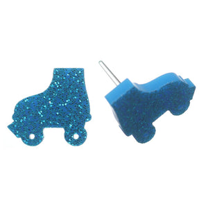Roller Skate Studs Hypoallergenic Earrings for Sensitive Ears Made with Plastic Posts