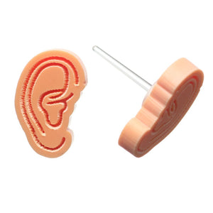 Ear Studs Hypoallergenic Earrings for Sensitive Ears Made with Plastic Posts