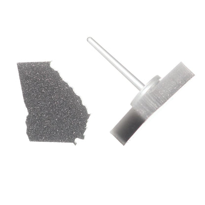 Georgia Studs Hypoallergenic Earrings for Sensitive Ears Made with Plastic Posts