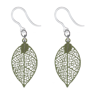 Dainty Leaf Dangles Hypoallergenic Earrings for Sensitive Ears Made with Plastic Posts