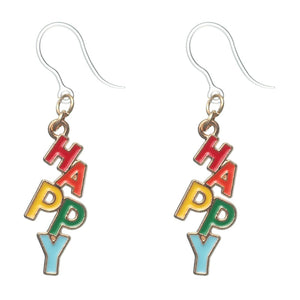 Happy Dangles Hypoallergenic Earrings for Sensitive Ears Made with Plastic Posts