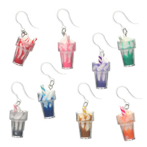 Ice Cream Float Dangles Hypoallergenic Earrings for Sensitive Ears Made with Plastic Posts
