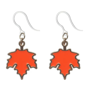 Festive Fall Dangles Hypoallergenic Earrings for Sensitive Ears Made with Plastic Posts