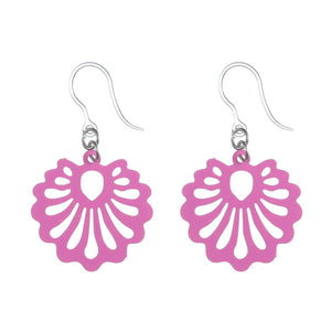 Shell Dangles Hypoallergenic Earrings for Sensitive Ears Made with Plastic Posts