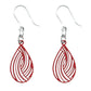 Petite Teardrop Swirl Dangles