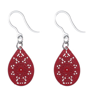 Mini Stained Glass Dangles Hypoallergenic Earrings for Sensitive Ears Made with Plastic Posts