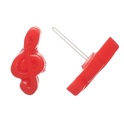 Treble Clef Studs