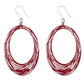 Swirly Oval Dangles