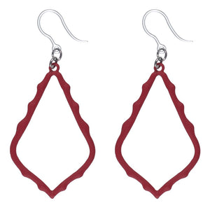 Medium Chandelier Dangles Hypoallergenic Earrings for Sensitive Ears Made with Plastic Posts