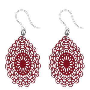 Pendant Dangles Hypoallergenic Earrings for Sensitive Ears Made with Plastic Posts