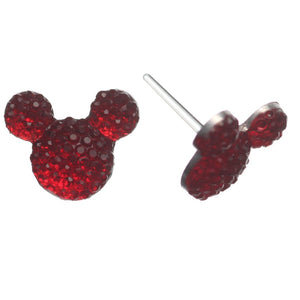 Bubble Mouse Studs Hypoallergenic Earrings for Sensitive Ears Made with Plastic Posts