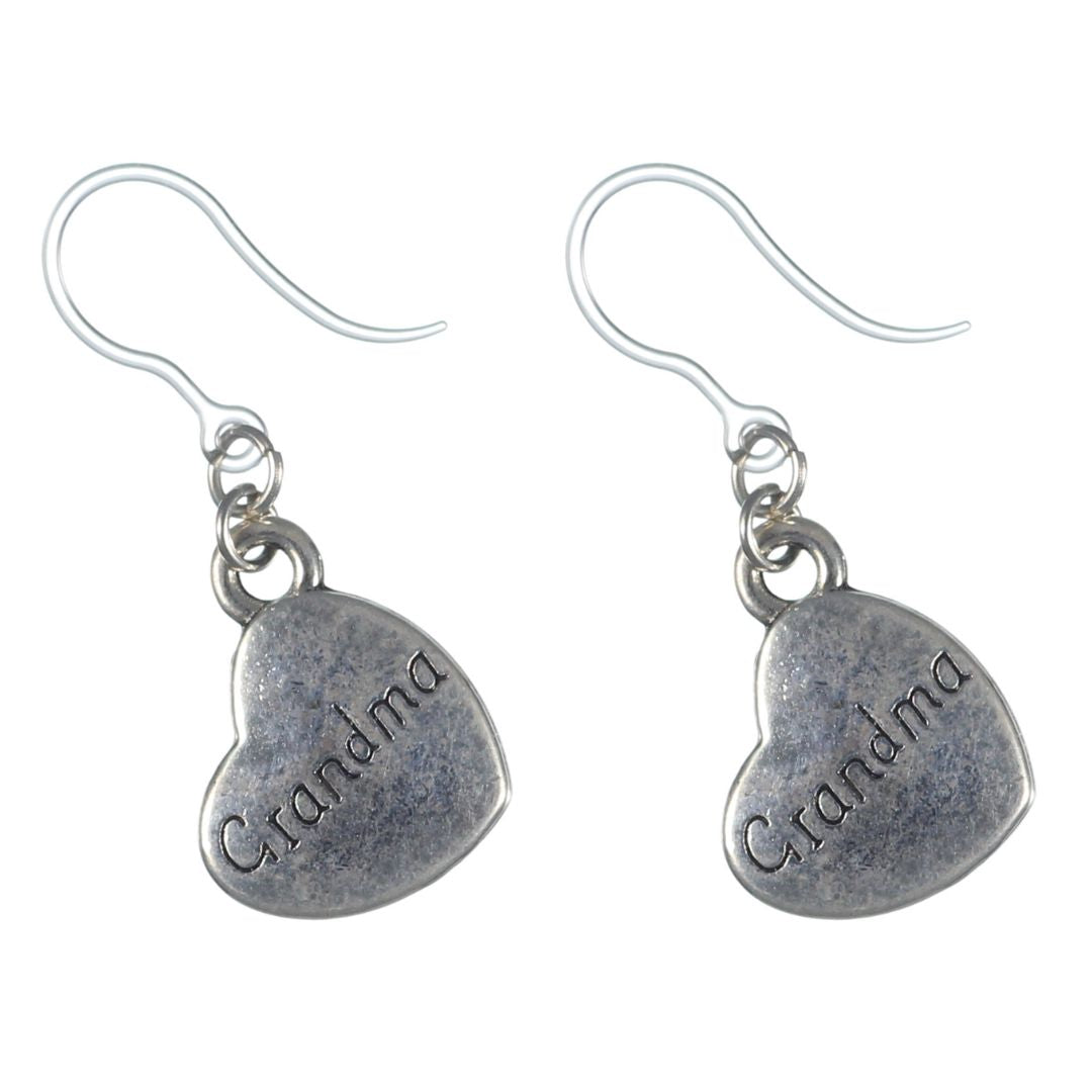Quill Pen & Ink Bottle Dangles Hypoallergenic Earrings for Sensitive Ears Made with Plastic Posts