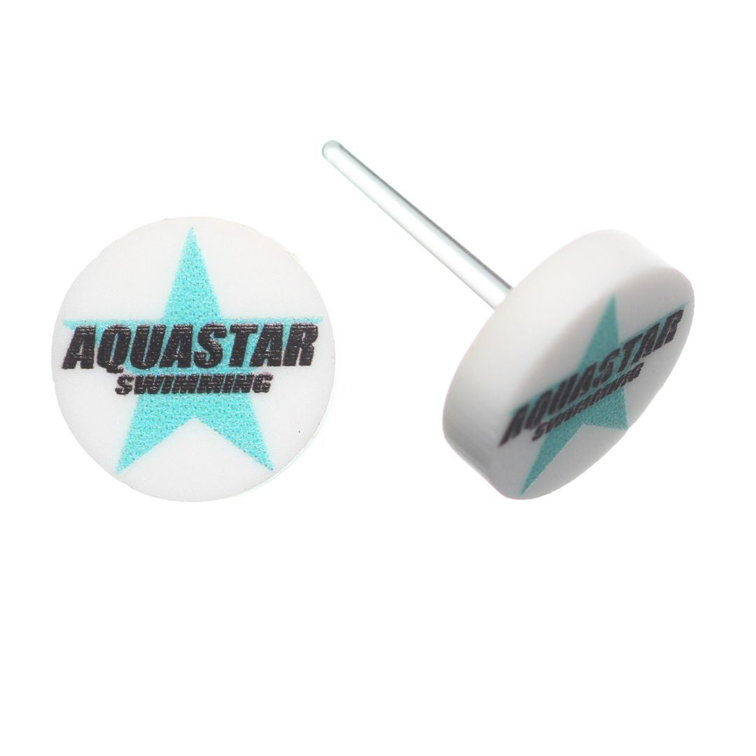 AQUASTAR Swimming Earrings (Dangles & Studs)