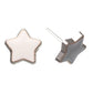 Gold Rimmed Star Studs