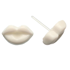 Smooch Studs Hypoallergenic Earrings for Sensitive Ears Made with Plastic Posts