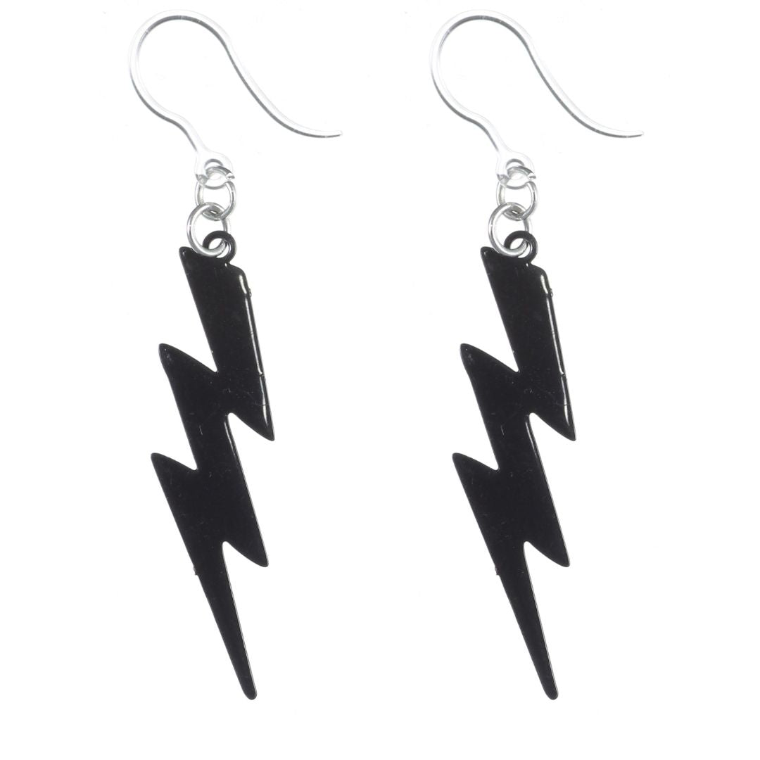 Kingsley Ryan lightning bolt stud earrings in sterling silver | ASOS