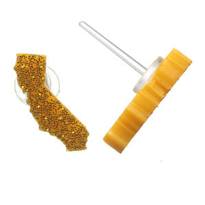 California Studs Hypoallergenic Earrings for Sensitive Ears Made with Plastic Posts