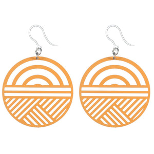 Sunrise Dangles Hypoallergenic Earrings for Sensitive Ears Made with Plastic Posts