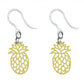 Pineapple Dangles Hypoallergenic Earrings for Sensitive Ears Made with Plastic Posts