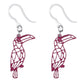 Toucan Dangles Hypoallergenic Earrings for Sensitive Ears Made with Plastic Posts