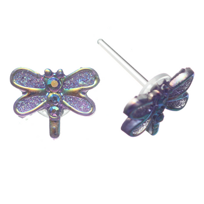 Shimmery Dragonfly Studs