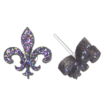 Fleur-de-lis Studs