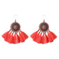 Bohemian Flower Fringe Dangles