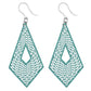Geometric Pyramid Dangles Hypoallergenic Earrings for Sensitive Ears Made with Plastic Posts