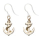 Anchor Dangles Hypoallergenic Earrings for Sensitive Ears Made with Plastic Posts