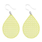 Tennis Racquet Dangles Hypoallergenic Earrings for Sensitive Ears Made with Plastic Posts
