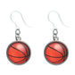 Sports Ball Dangles Hypoallergenic Earrings for Sensitive Ears Made with Plastic Posts