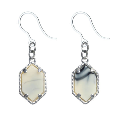Faux Stone Drop Dangles