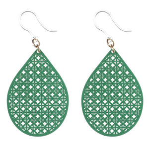 Tennis Racquet Dangles Hypoallergenic Earrings for Sensitive Ears Made with Plastic Posts