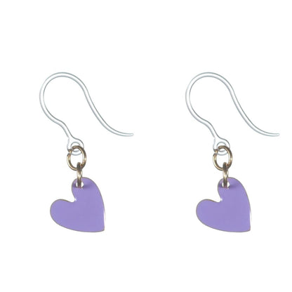 Paint Drop Heart Dangles