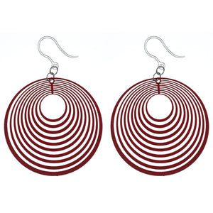 Stacked Hanging Hoop Dangles