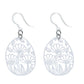 Spring Flower Dangles Hypoallergenic Earrings for Sensitive Ears Made with Plastic Posts
