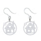 Gingerbread House Dangles Hypoallergenic Earrings for Sensitive Ears Made with Plastic Posts