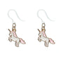 Unicorn Earrings (Dangles) - pink