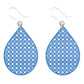 Tennis Racquet Dangles Hypoallergenic Earrings for Sensitive Ears Made with Plastic Posts