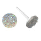 Petite Faux Druzy Studs Hypoallergenic Earrings for Sensitive Ears Made with Plastic Posts