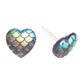 Heart Mermaid Studs