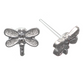 Shimmery Dragonfly Studs
